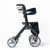 Ascent Euro-Style Rollator Textured Black