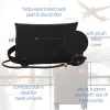 Core Products Small Inflatable Lumbar Cushion, Black