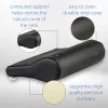Core Products AB Contour Cervical Support Pillow, Black Vinyl