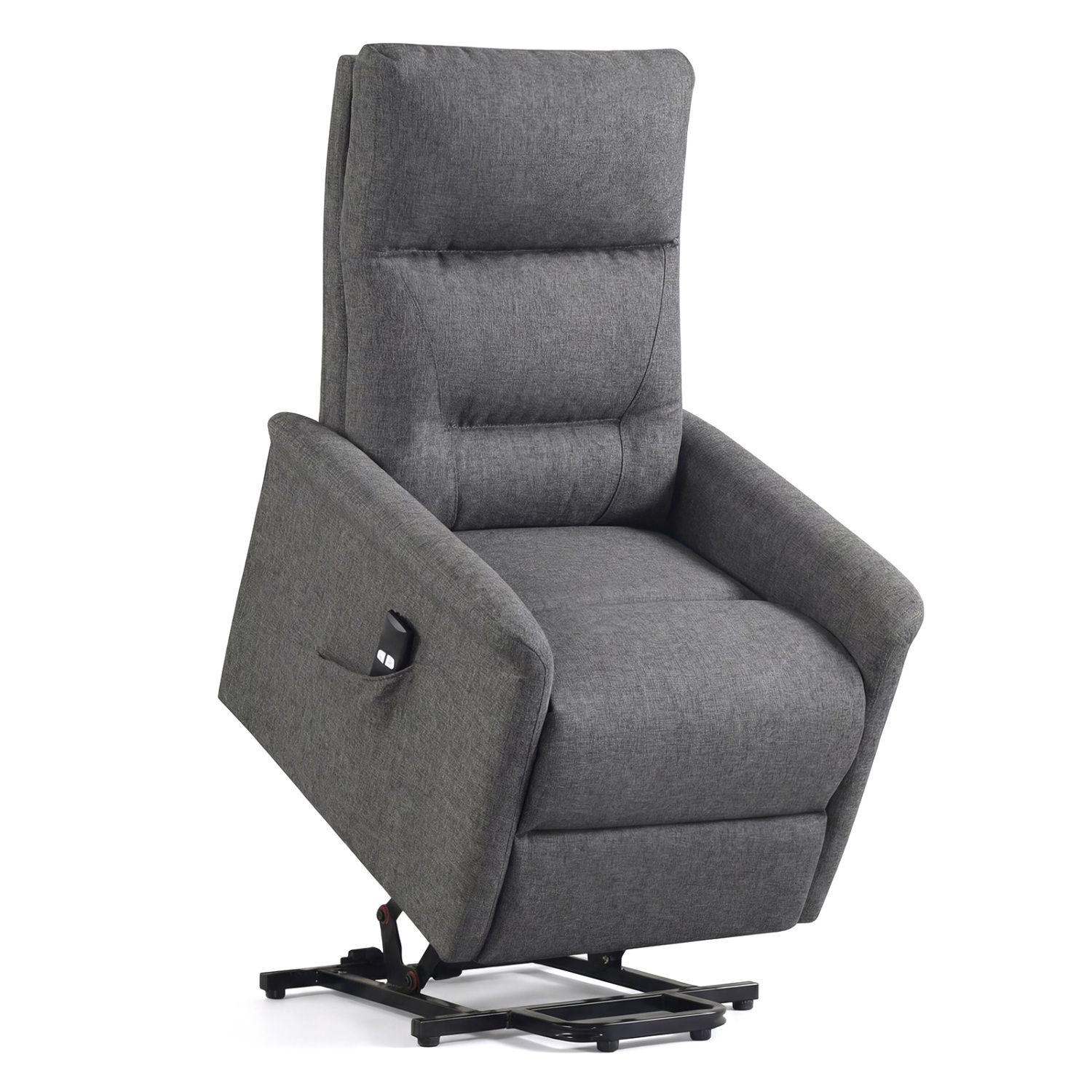 Power Lift Recliner Chair for Elderly with Remote Control and Side Storage Pocket