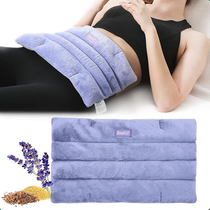 Microwavable Heating Pad Relief Moist Heat for Cramps Joints