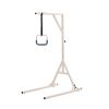 Trapeze Bar for Bed Mobility, Height-Adjustable Bed Trapeze with 2 Casters