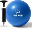 Pilates Small Exercise Ball with Pump - 9 Inch Workout Ball for Stability, Barre, Yoga, Core & Physical Therapy