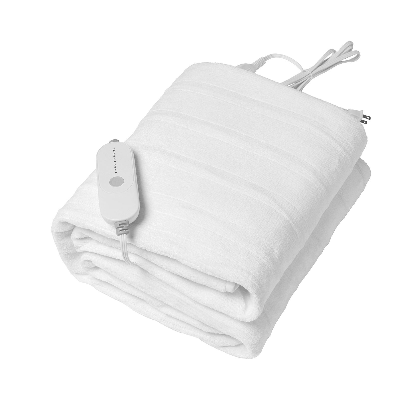 Heated Mattress Pad, 39 x 75 in, Electric Bed Warmer with 1-5 Heat Settings Control, 10-Hour Auto Shut Off