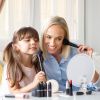 10X Round Magnifying Mirror for Applying Makeup - Suction Cup Cosmetic Make Up Mirror, Ideal for Vanity, Bathroom