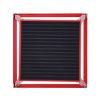 Plyometric Jump Box, 18 Inch Plyo Box, Steel Plyometric Platform and Jumping Agility Box, Anti-Slip Fitness Exercise Step Up Box for Home Gym Training
