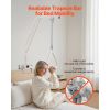 Trapeze Bar for Bed Mobility, Medical Bed Trapeze with Clamps & Metal Chain, 250LBS Weight Capacity Bed Pull Up Assist for Elderly & Disabled