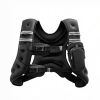 12 lbs Weighted Vest for Men & Women, Adjustable Fitness Vest with Reflective Stripes for Running & Strength Training(Only load-bearing vest)