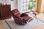 Oversized Power Lift Recliner massage Chair for Elderly,nfinite Positions,Single Motor,Cup Holders,and USB and type-c Ports