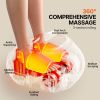 Foot Massager Machine with Heat, Deep-Kneading, Compression, and Shiatsu for Plantar Fasciitis, Neuropathy, Gifts for Men