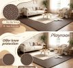 24Tiles 1/2" Puzzle Exercise Floor Mats Interlocking Home Gym Mat Fitness Equipment for Home Gym