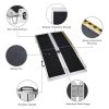 Non-Skid Traction Folding Aluminum Wheelchair Ramp Scooter Mobility Handicap Ramps for Home Steps, Suitcase with Handle
