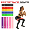 10 PCS Resistance Bands Loop Exercise Strength Workout Fitness Yoga Booty Band (US Logistics only For USPS.TK/TMEU only For self-pickup)