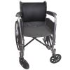 Lumbar Cushion w/Straps Black Memory Foam - Blue Jay