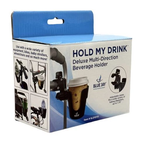 Hold My Drink Dlx Multi-Direct Beverage Cup Holder Blue Jay