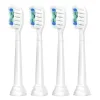 Color: Ivory - Replacement Toothbrush Heads Compatible with Philips Sonicare Electric Toothbrush Brush Head 1100 2100 4100 5100 5300 6100 7500