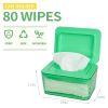 Wipes Dispenser, One-Handed Operation Wipe Holder for Baby & Adult, Seal-Designed Wipes Container for Bathroom Keep Diaper Wipes Fresh
