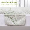 Bamboo fiber waterproof bed sheet model 1