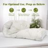 Bamboo fiber waterproof bed sheet model 1