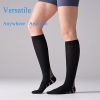 4 Pairs Compression Socks For Women 20-30mmHg Graduated Compression Circulation Support Socks For Running Athletic