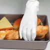 Disposable nitrile gloves, powder-free and latex-free blue examination gloves, 100 pieces per box, food-grade and chemical corrosion resistant