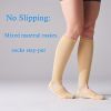 4 Pairs Compression Socks For Women 20-30mmHg Graduated Compression Circulation Support Socks For Running Athletic
