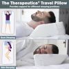 Therapeutica Cervical Orthopedic Foam Travel Pillow