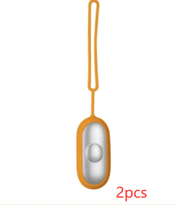 Sleep Aid Hand-held Micro-current Intelligent Relieve Anxiety Depression Fast Sleep Instrument Sleeper Therapy Insomnia Device (Color: Orange 2pcs)