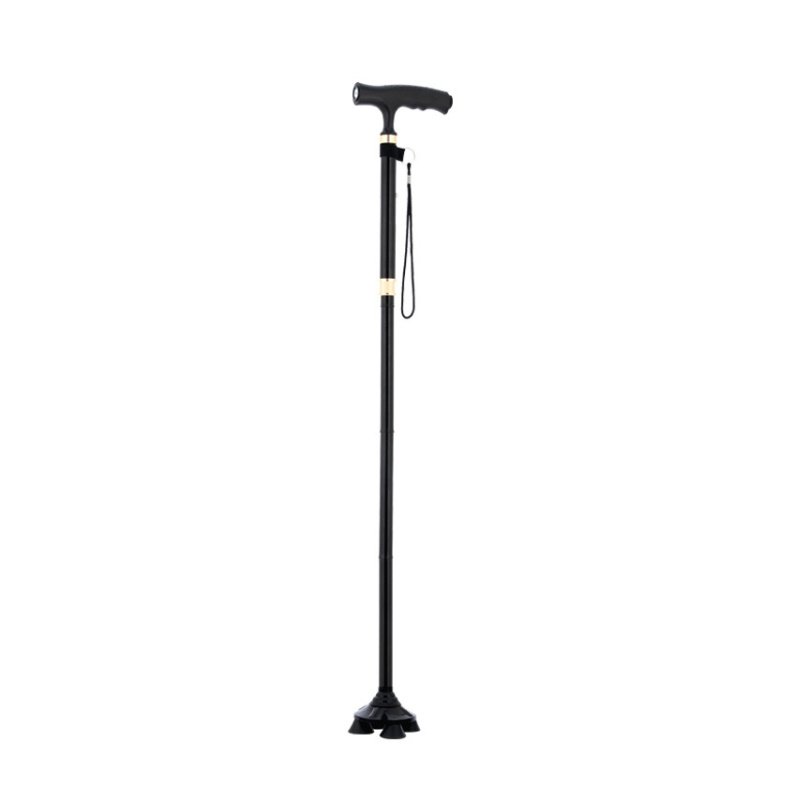 Multifunctional Non-Slip Folding Cane for Walking (Type: Walking Stick, Color: Black)