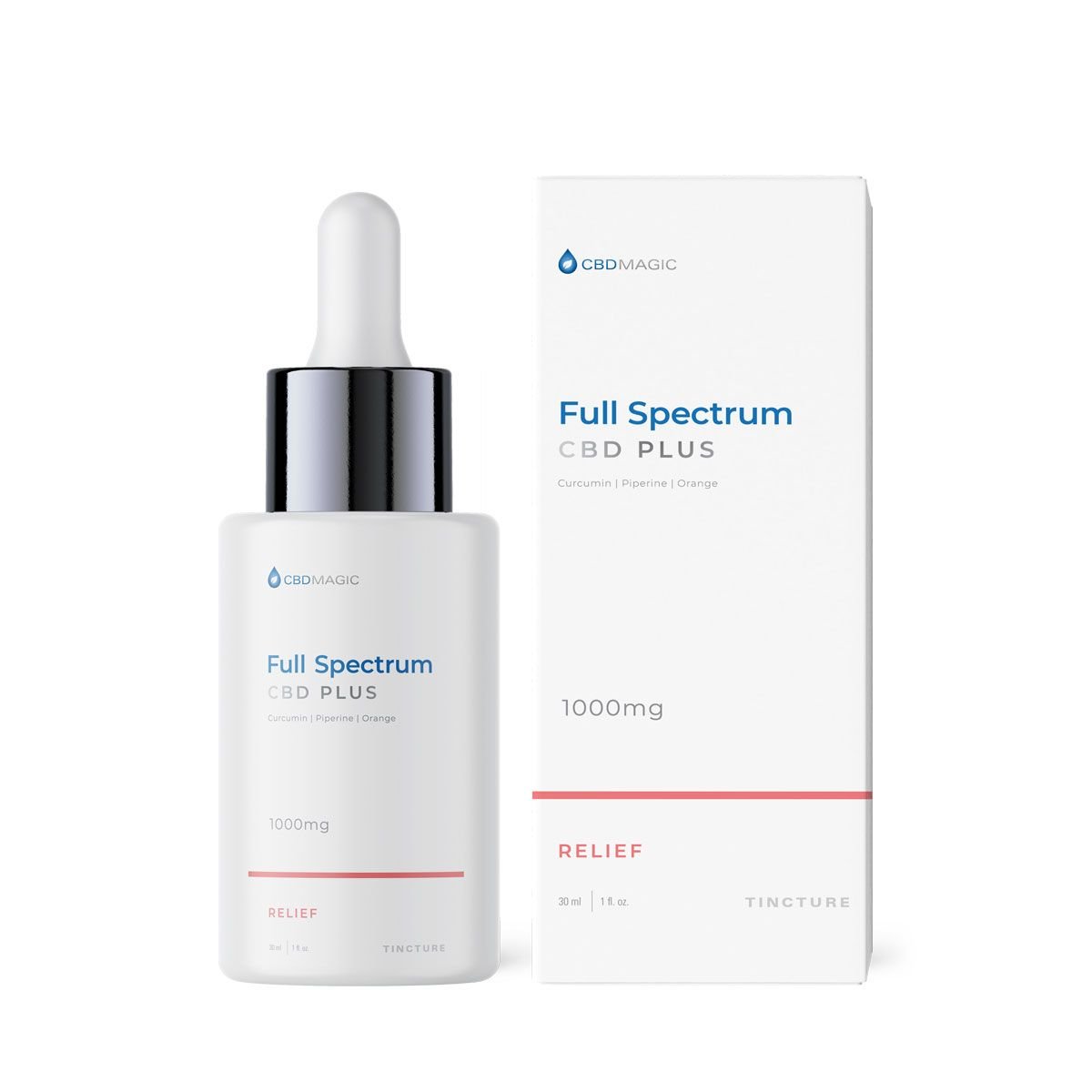 Full Spectrum CBD Plus for Relief (Dosages: 1000mg, Benefit: Relif)