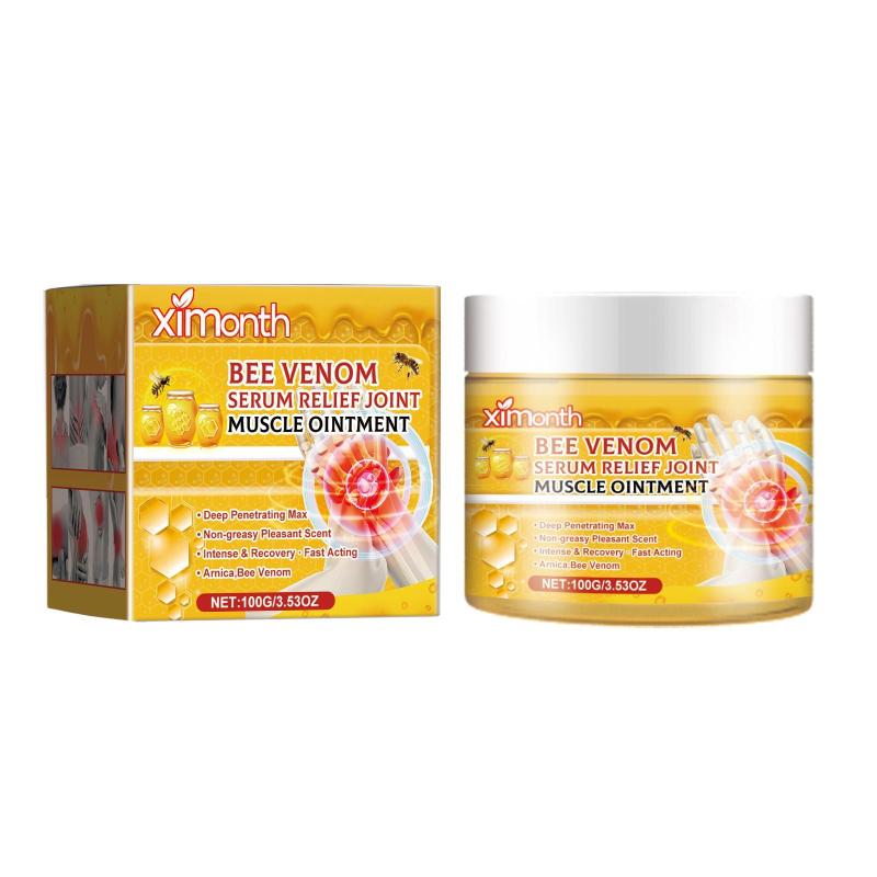 Simon's Evening Primrose Bee Venom Joint Care Cream, Relieves Joint Muscle Pain And Body Discomfort Care Massage Cream (Option: 2pcs)