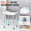Adjustable Height Bath Seat Stool for Elderly Disabled Adults Handicap