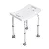Adjustable Height Bath Seat Stool for Elderly Disabled Adults Handicap